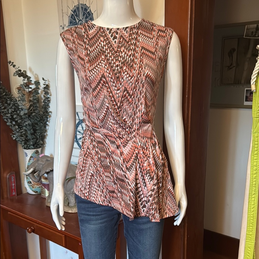 NWT northern reflections size small Women's Sleeveless Chevron Top